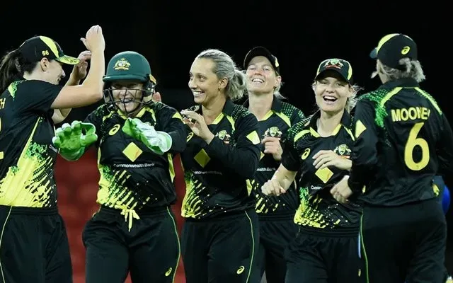 Australia women vs India women. (Photo by Matt Roberts/Getty Images)