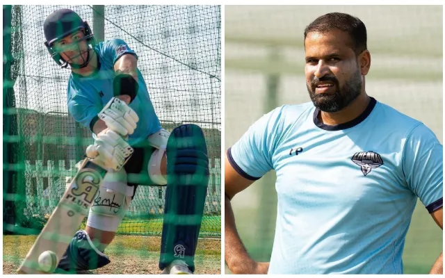The Chennai Braves captain Yusuf Pathan sweating at nets. (Photo Source: The Chennai Braves Instagram)