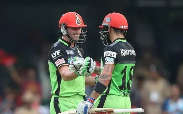 AB de Villiers and Virat Kohli. (Photo Source: Instagram)